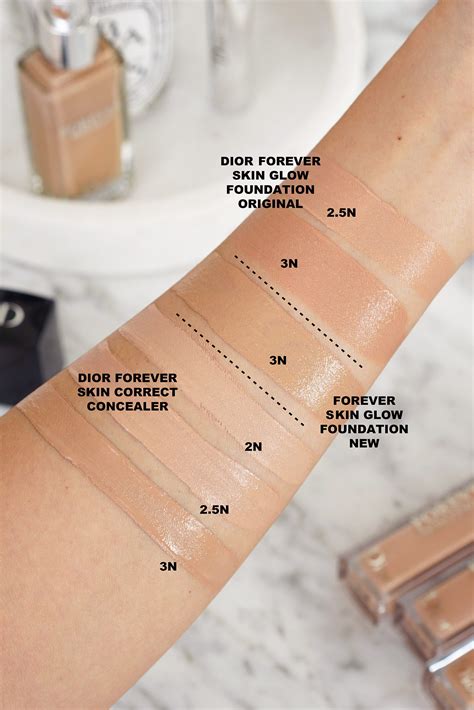 dior forever glow foundation shades|skin glow dior original.